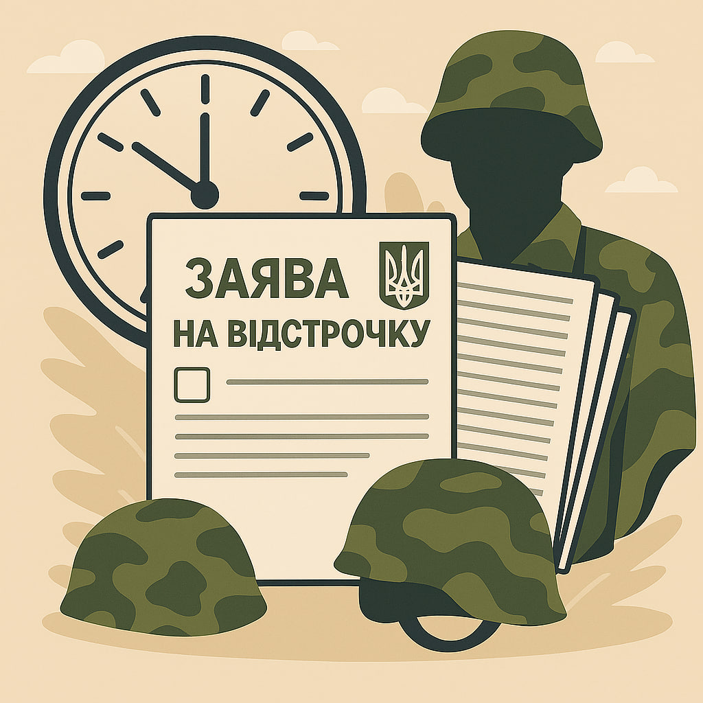 Строк розгляду заяви на відстрочку від призову під час мобілізації