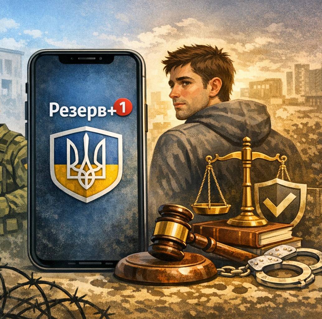 Червона позначка у застосунку «Резерв+»: що означає розшук ТЦК та як захистити свої права?