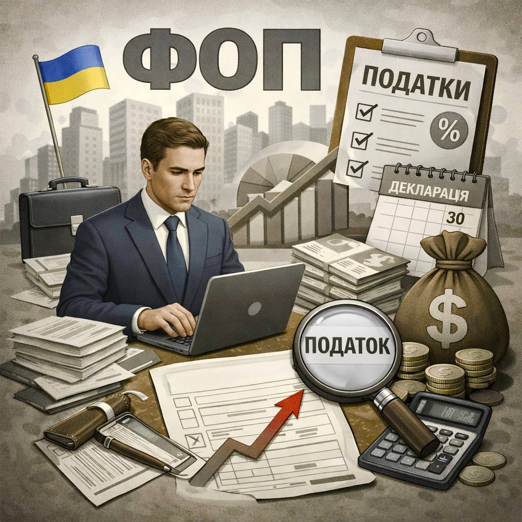 ФОП у 2026: вибір групи, податки та ліміти доходу